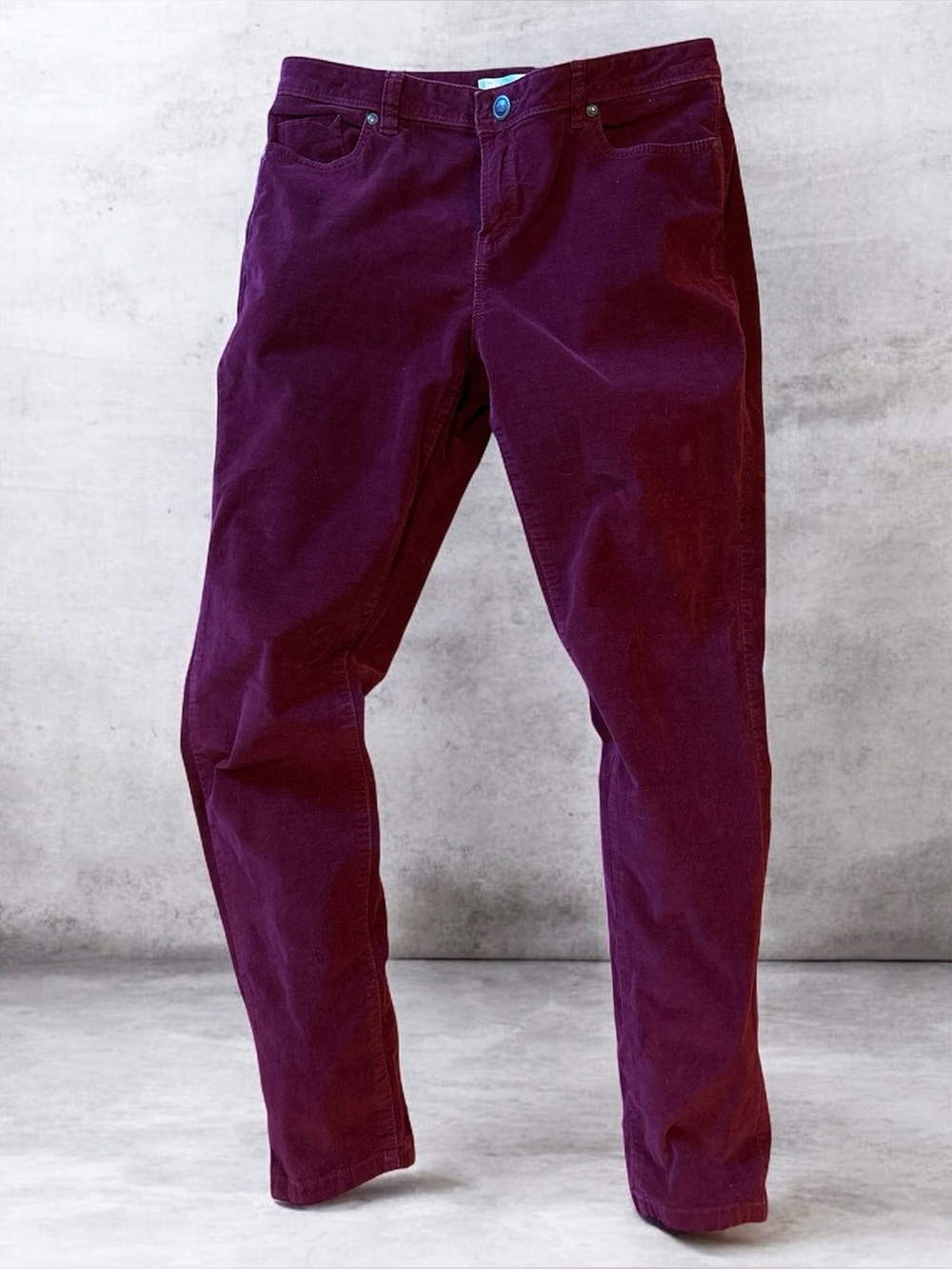 LC Lauren Conrad Red Skinny Lightweight Corduroy Pants Size 12